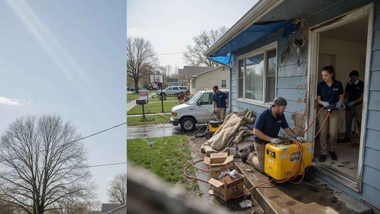 Basement Flood Cleanup in Pingree, ID near me